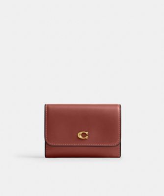 ＜COACH＞エッセンシャル　フラップ　カード　ケース